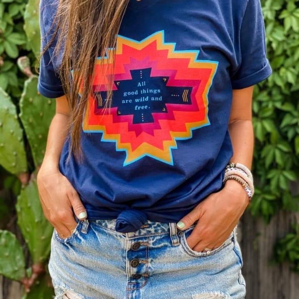 Wild & Free Tee - Picture 2 of 2